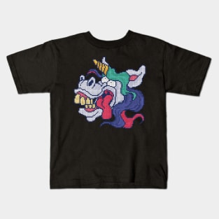 Crazy Pixel Unicorn - low-bit graphics - gift Kids T-Shirt